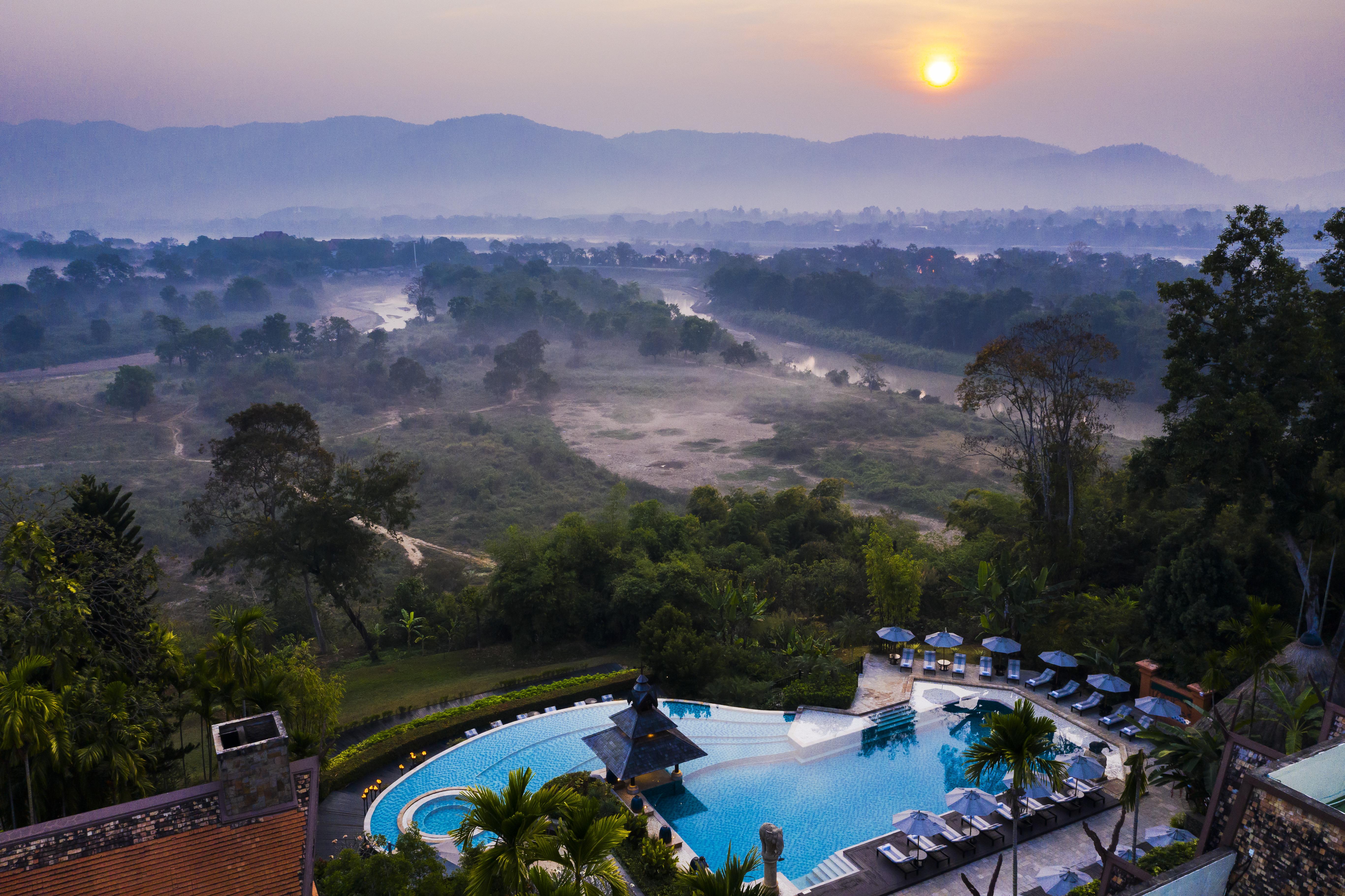 Anantara Golden Triangle Elephant Camp & Resort Chiang Rai Exterior foto